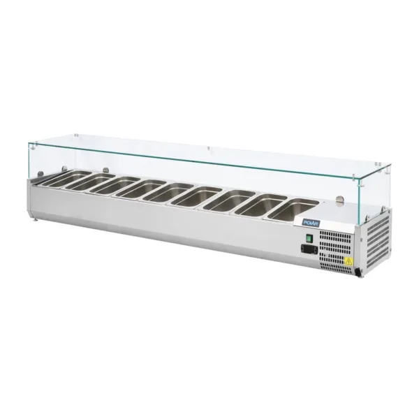 Polar Refrigerated Servery Topper 9x 1/3GN