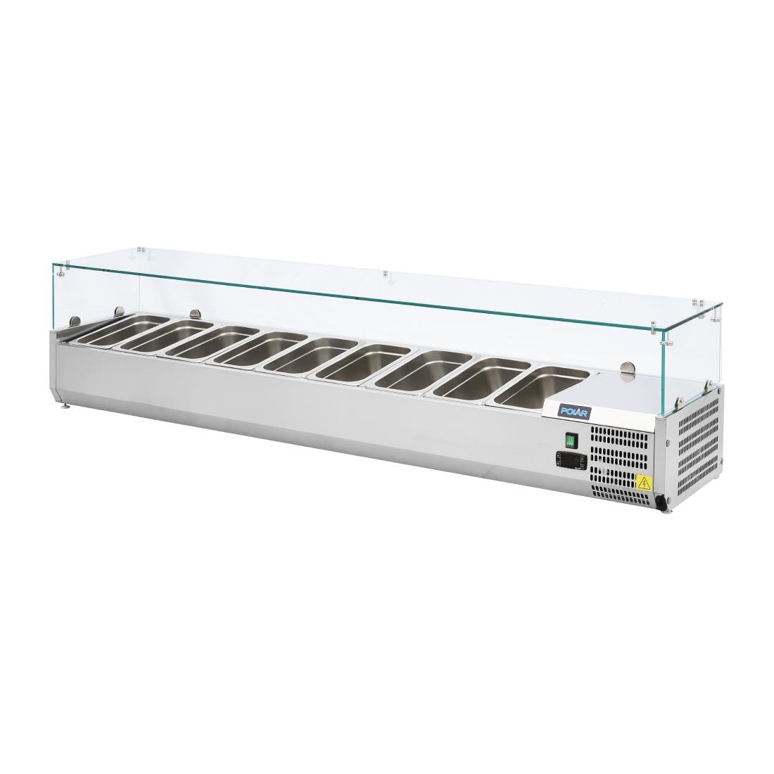 Polar Refrigerated Servery Topper 9x 1/3GN