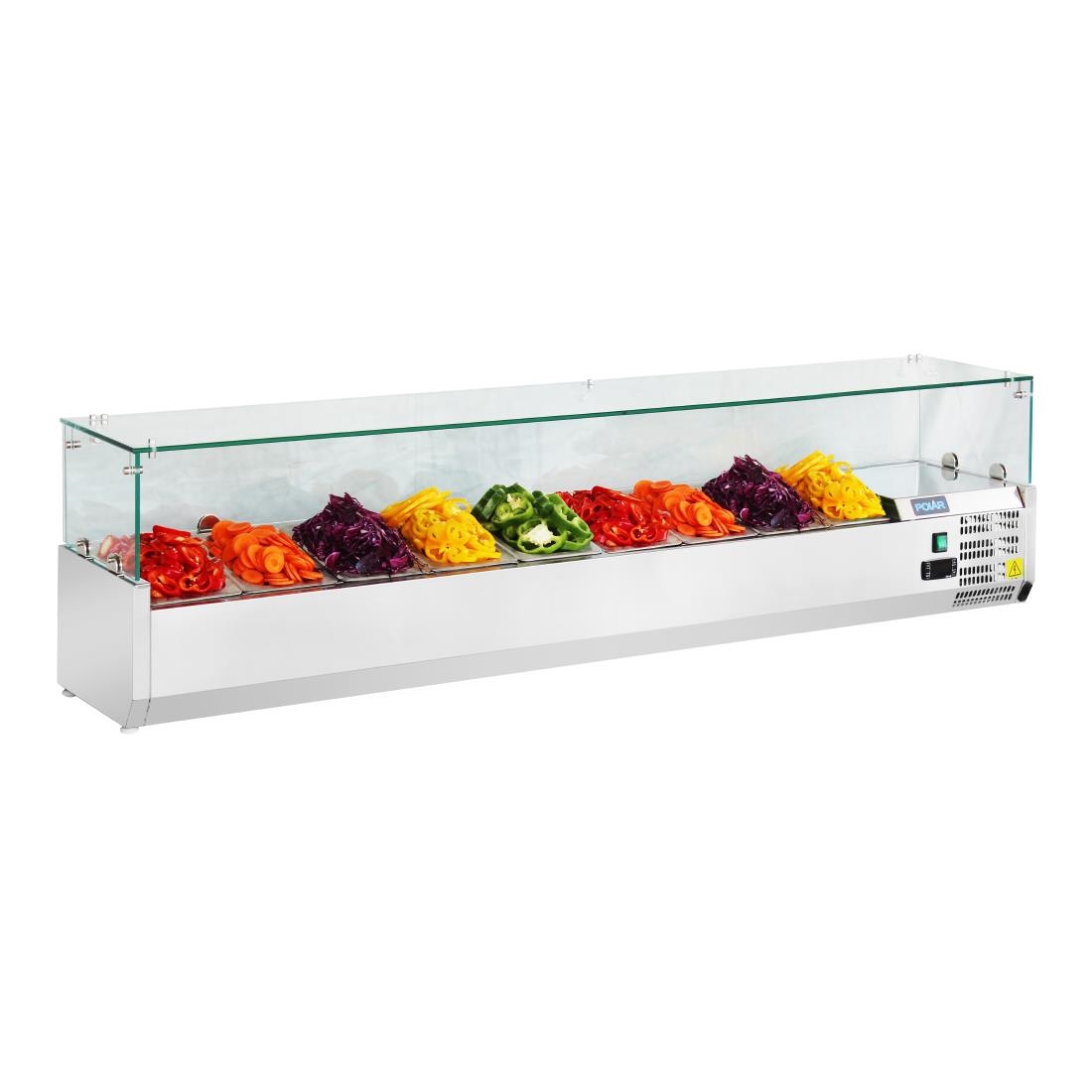 Polar Refrigerated Servery Topper 9x 1/3GN