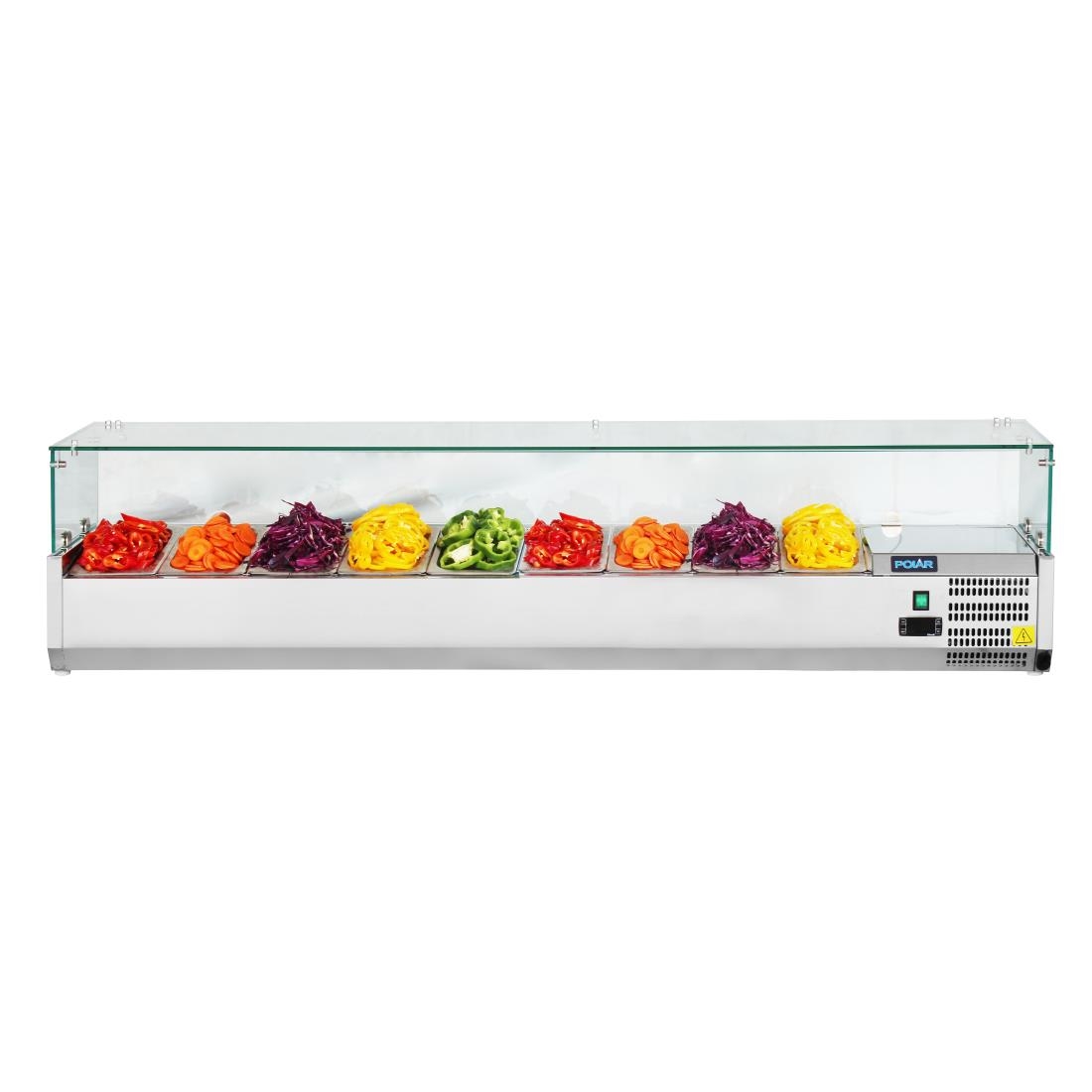 Polar Refrigerated Servery Topper 9x 1/3GN