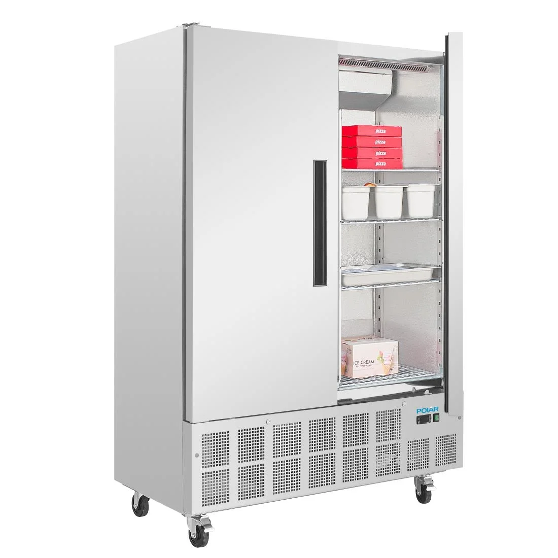 Polar 2 Door Slimline Freezer 960 Ltr - Image 13