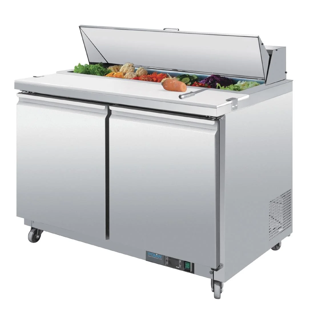Polar 2 Door Preparation Counter 405Ltr - Image 3