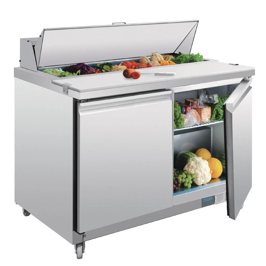 Polar 2 Door Preparation Counter 405Ltr - Image 4