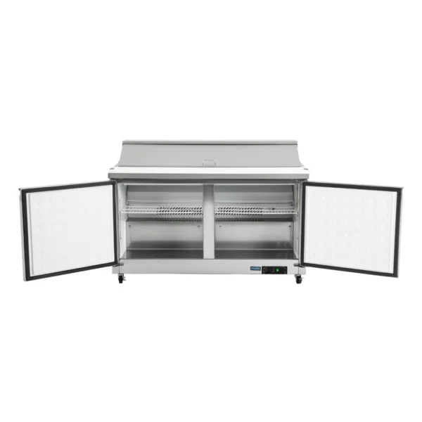 Polar 2 Door Preparation Counter 527Ltr