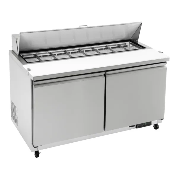 Polar 2 Door Preparation Counter 527Ltr