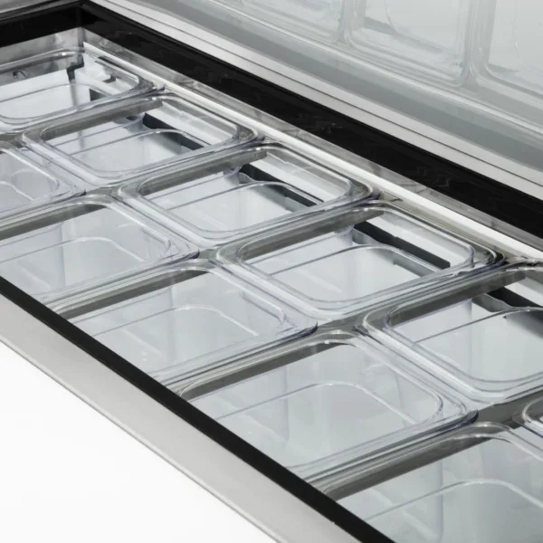 Polar 2 Door Preparation Counter 527Ltr