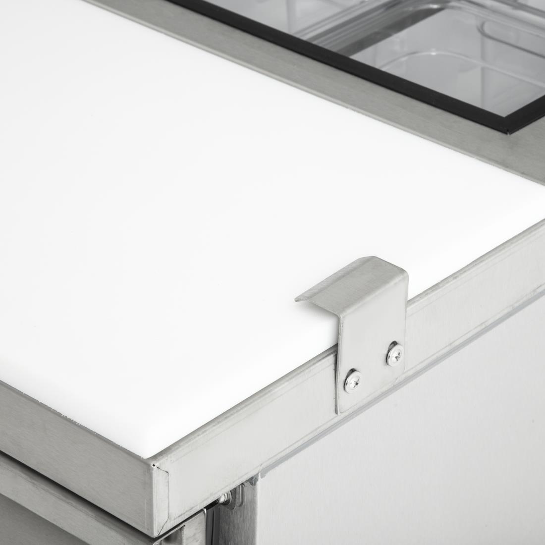 Polar 2 Door Preparation Counter 527Ltr