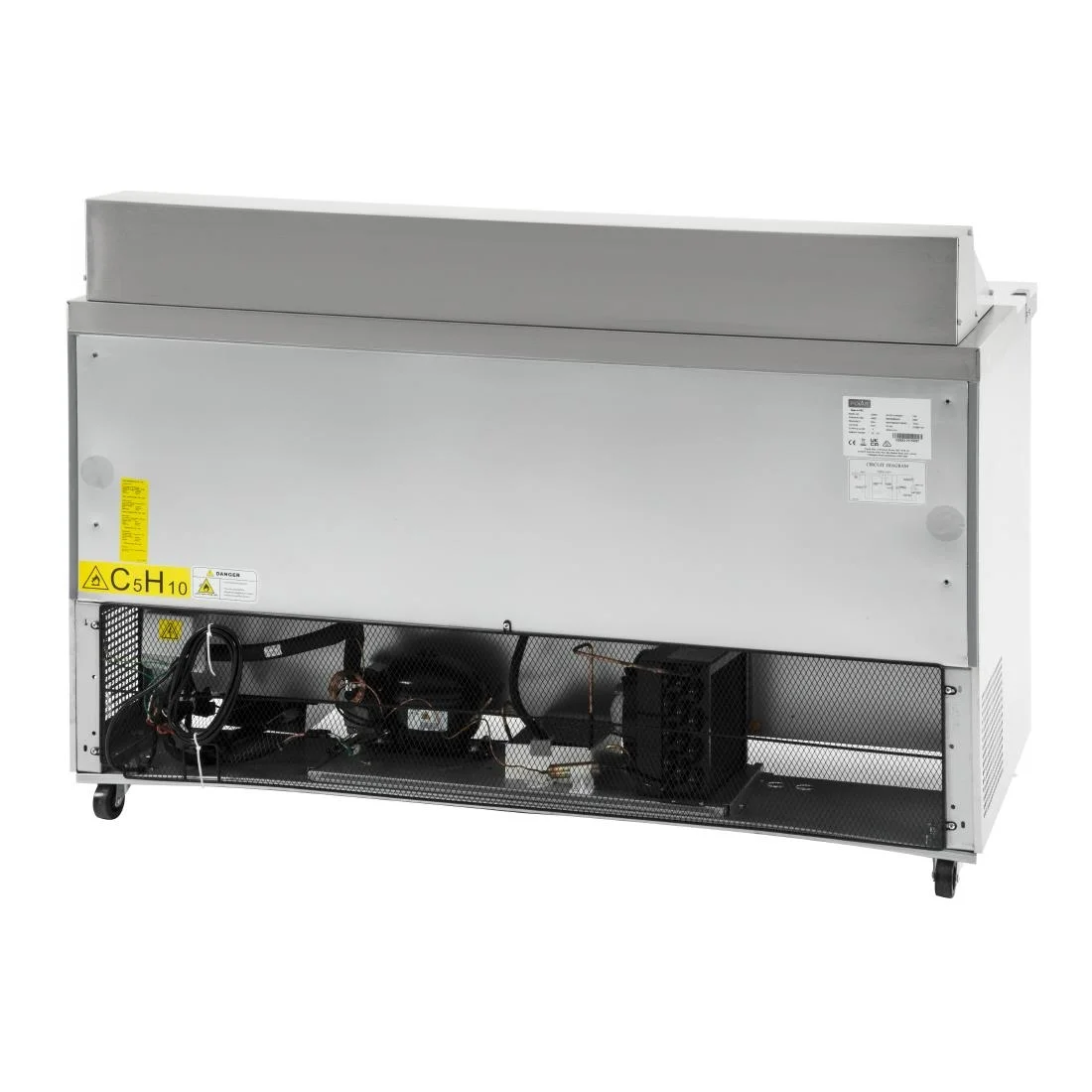 Polar 2 Door Preparation Counter 527Ltr - Image 3