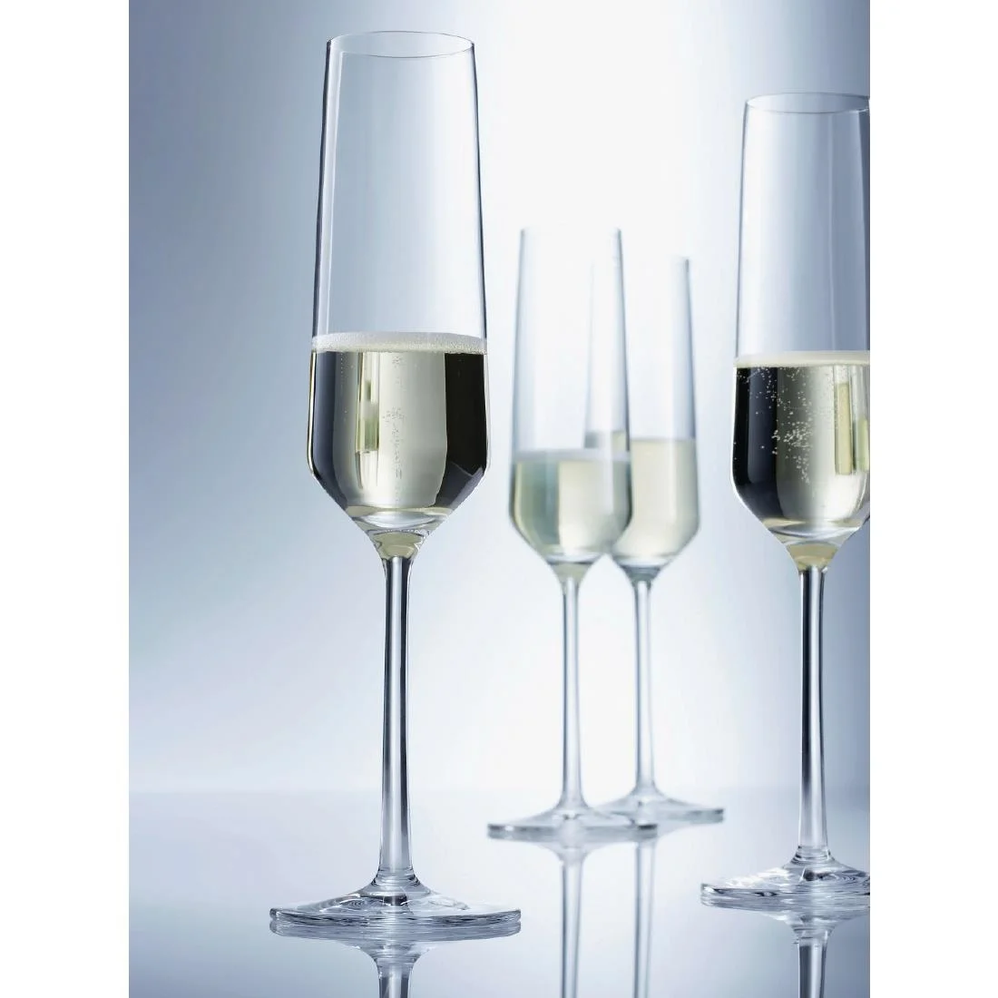 Schott Zwiesel Pure Crystal Champagne Flutes 209ml - Image 3