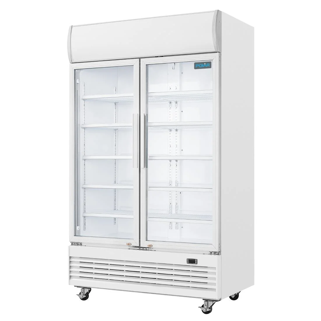 Polar G-Series Upright Display Cooler with Light Box 950Ltr - Image 2