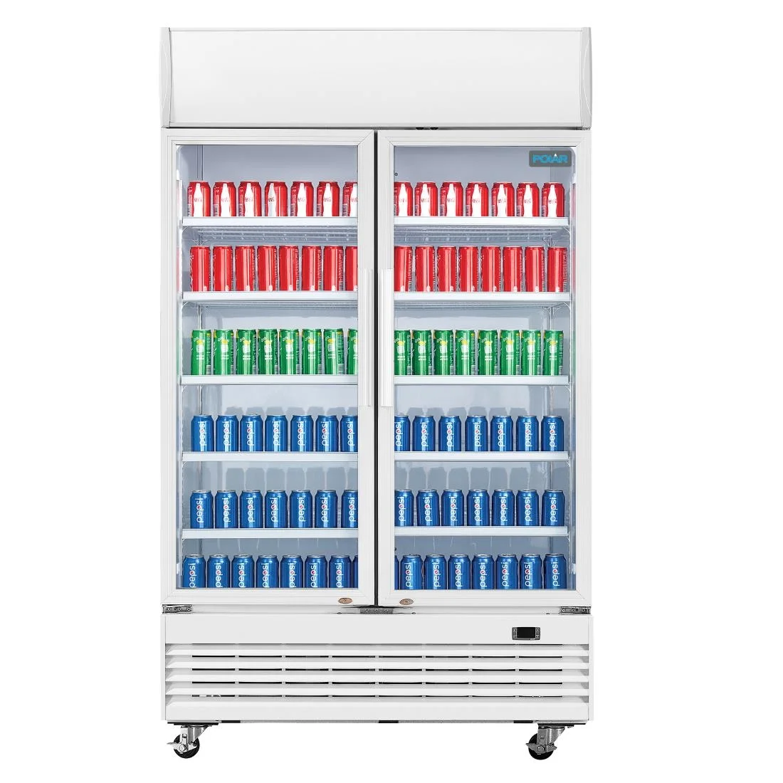Polar G-Series Upright Display Cooler with Light Box 950Ltr - Image 5