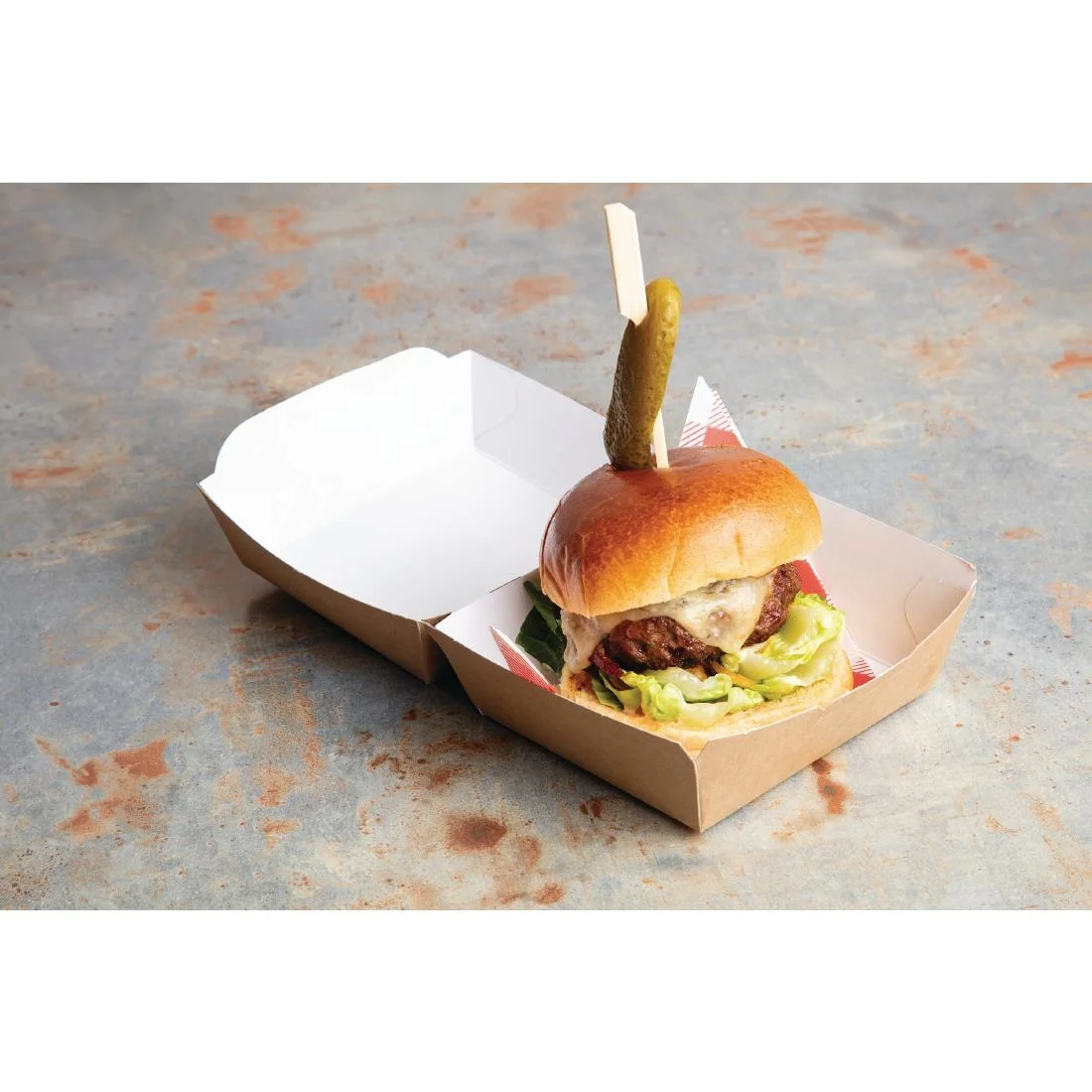 Greaseproof Paper Sheets Red Gingham 250 x 250mm (Pack of 200) - Image 8