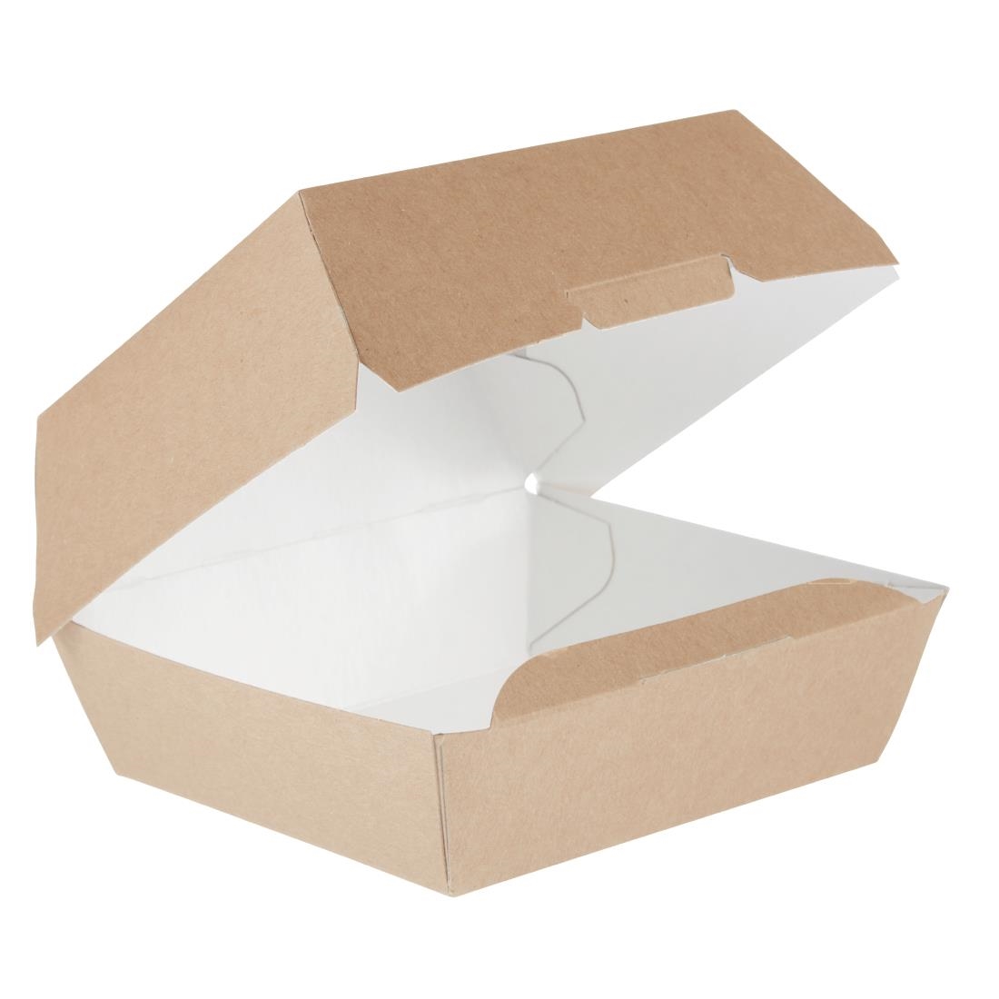 Disposable Kraft Burger Boxes Large