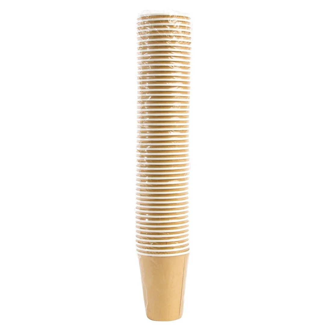 Fiesta Recyclable Coffee Cups Single Wall Kraft 340ml / 12oz (Pack of 1000) - Image 5