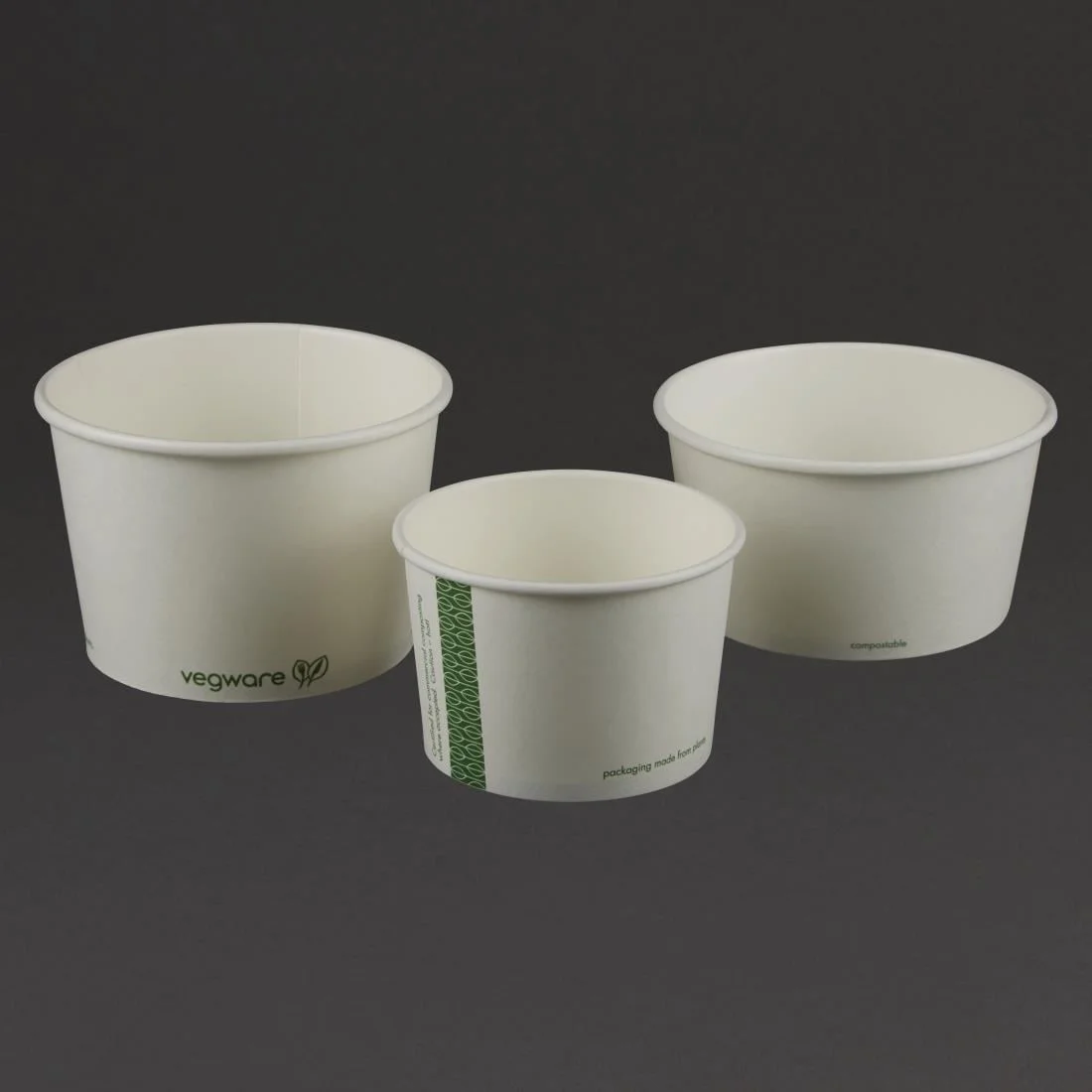 Vegware Compostable Hot Food Pots 455ml / 16oz (Pack of 500) - Image 2