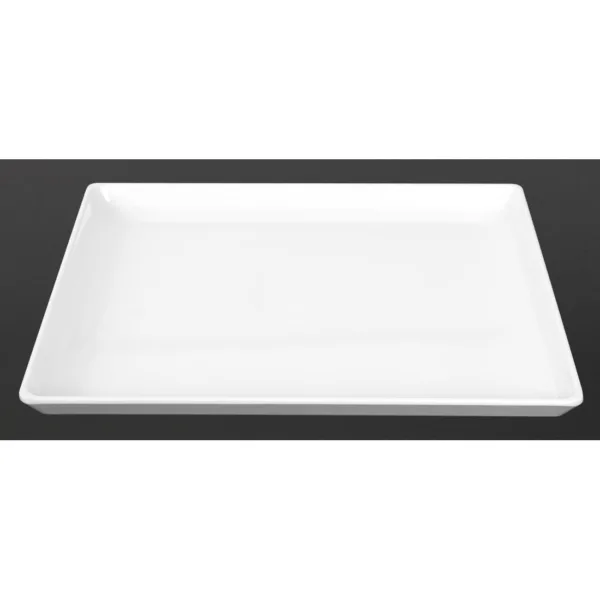 APS Float White Melamine Tray GN 1/2