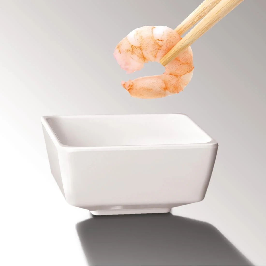 APS Float Square Dipping Bowl White 2in - Image 3