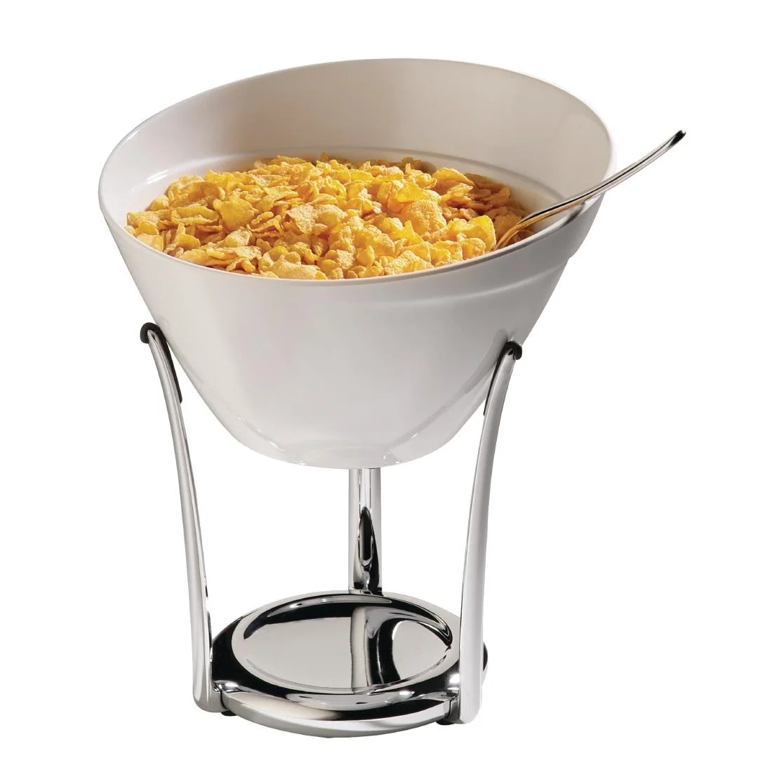 APS Chrome Buffet Stand 140mm High - Image 2