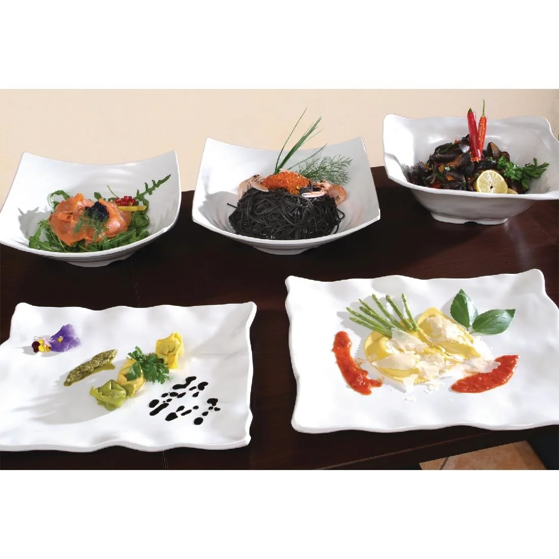 APS Global Melamine Dish 400mm - Image 3