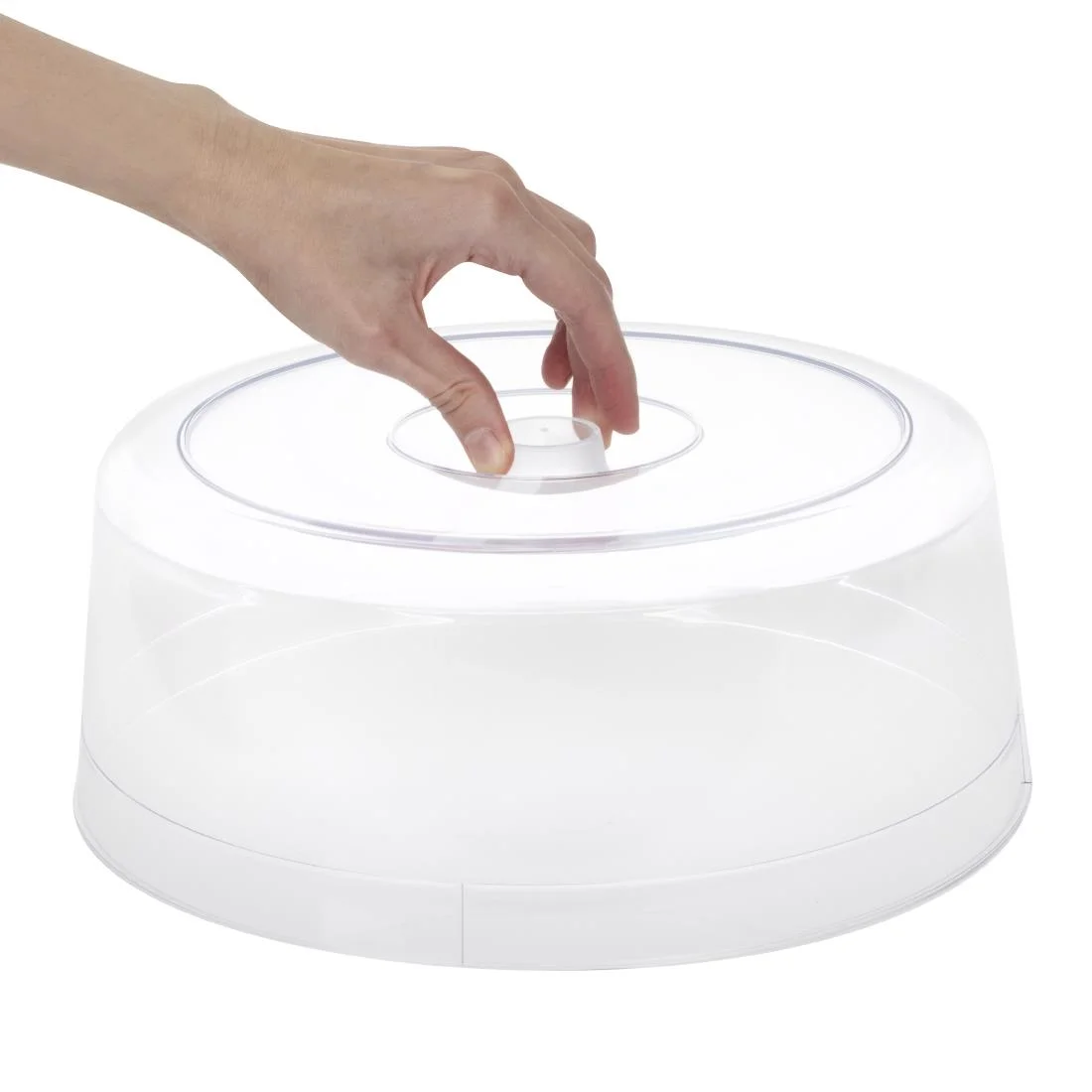 APS Pure Plastic Cake Platter Lid - Image 8