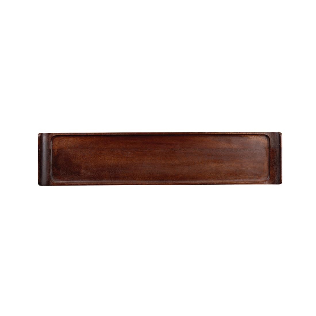 Churchill Alchemy Wooden Solid Wood Tray 460 x 100mm