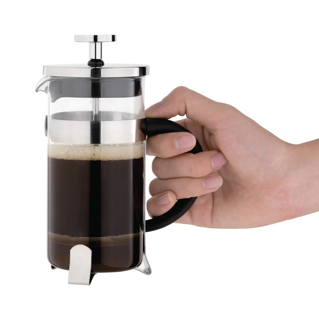Olympia Stainless Steel Cafetiere 3 Cup - Image 4