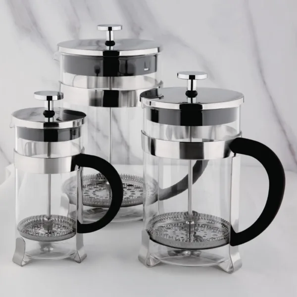 Olympia Stainless Steel Cafetiere 3 Cup