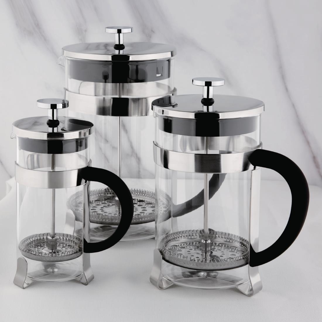 Olympia Stainless Steel Cafetiere 3 Cup