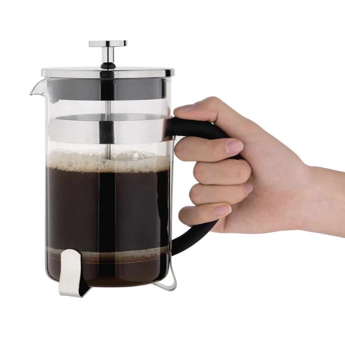 Olympia Stainless Steel Cafetiere 6 Cup - Image 5
