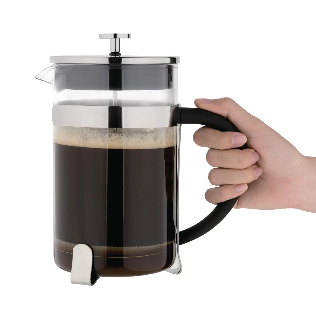 Olympia Stainless Steel Cafetiere 12 Cup - Image 5