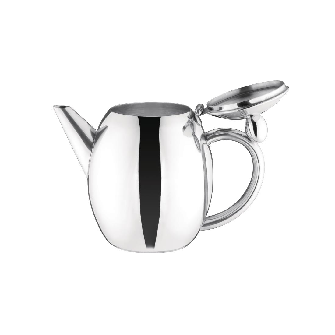 Olympia Richmond Teapot Stainless Steel 18oz