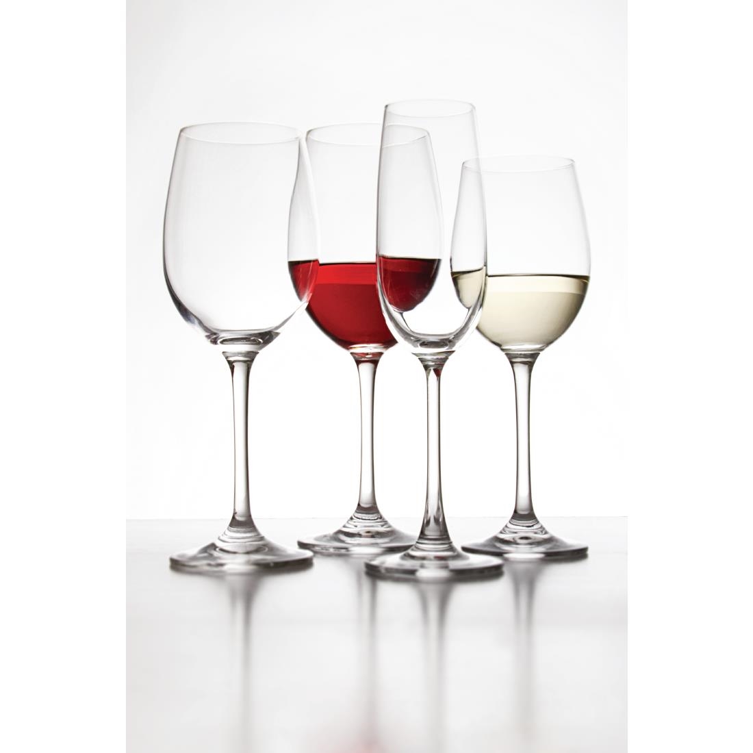 Olympia Modale Crystal Wine Glasses 395ml