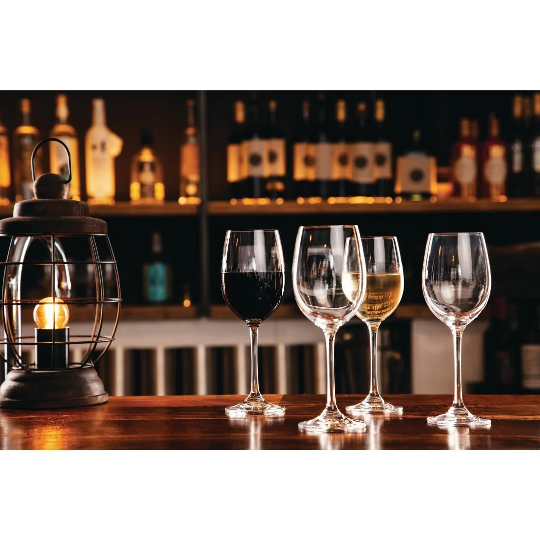 Olympia Modale Crystal Wine Glasses 320ml - Image 2
