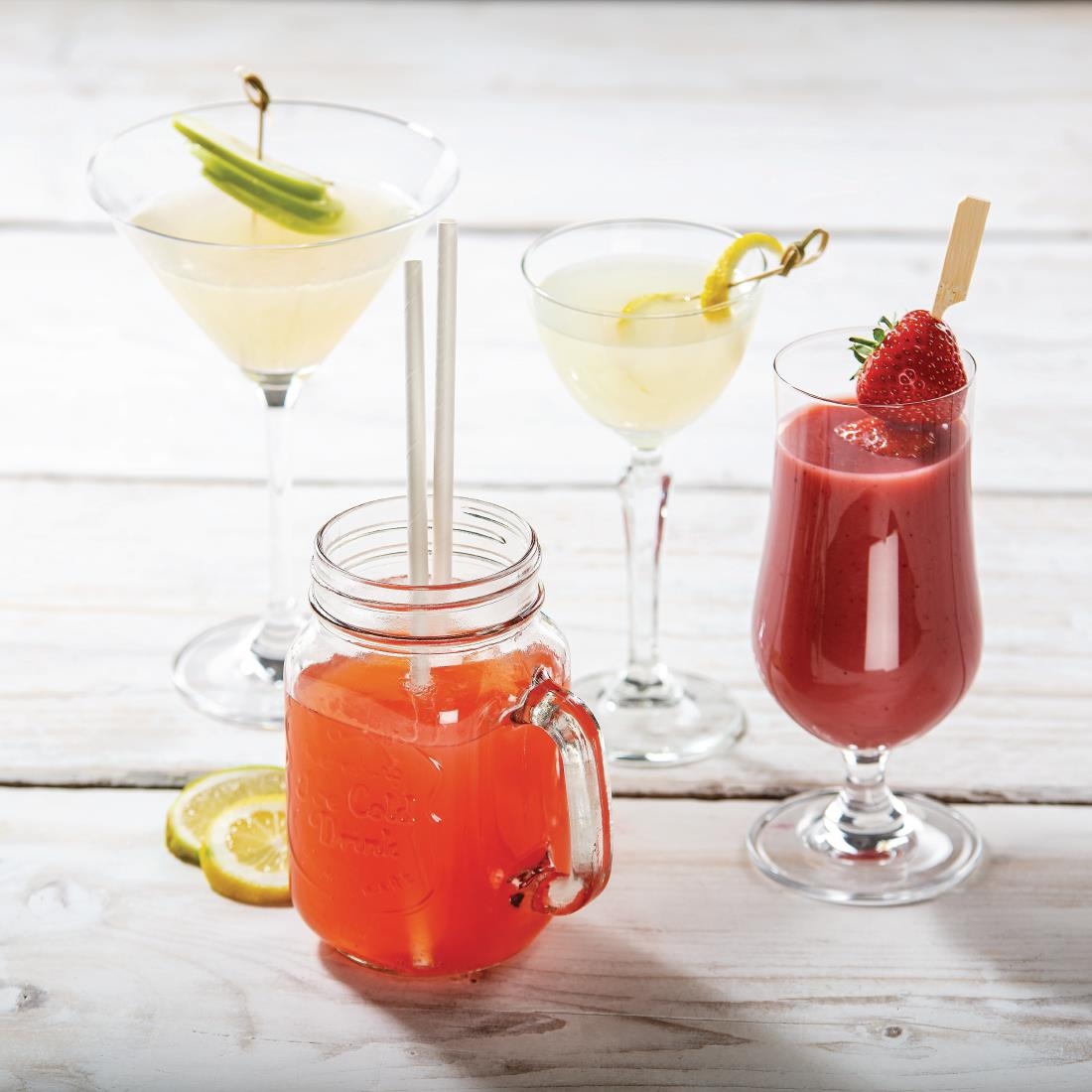 Olympia Handled Mason Jar 450ml