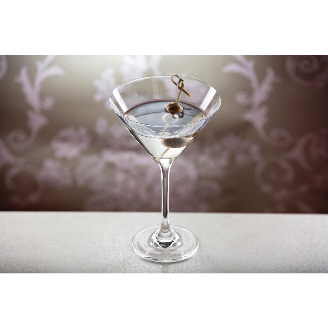 Olympia Bar Collection Crystal Martini Glasses 275ml
