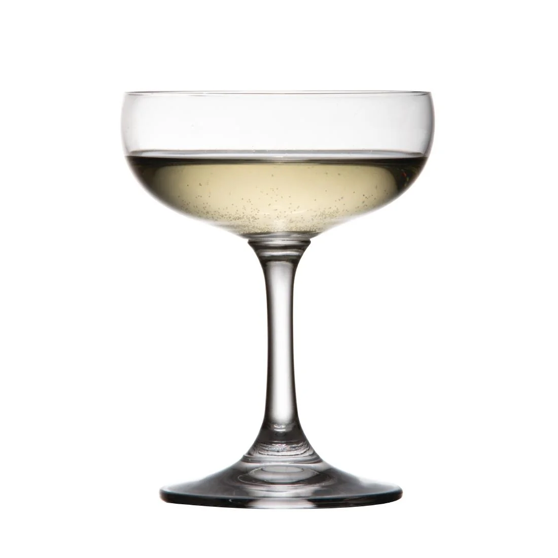 Olympia Bar Collection Crystal Champagne Saucers 220ml - Image 5