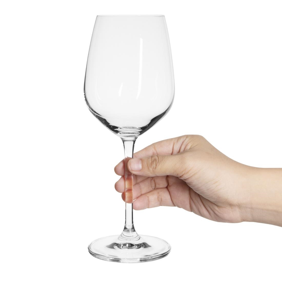 Olympia Chime Crystal Wine Glasses 365ml