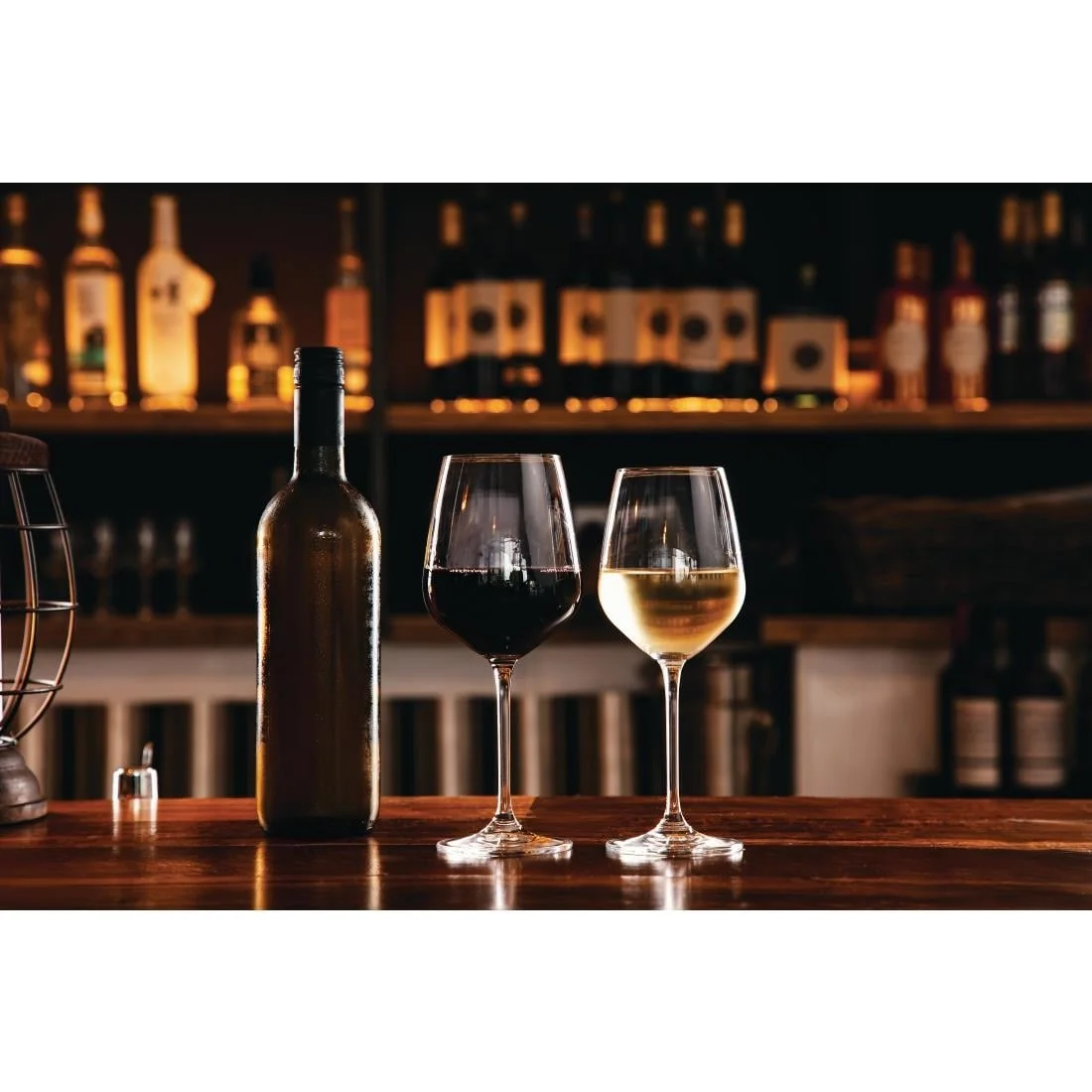 Olympia Chime Crystal Wine Glasses 495ml - Image 3