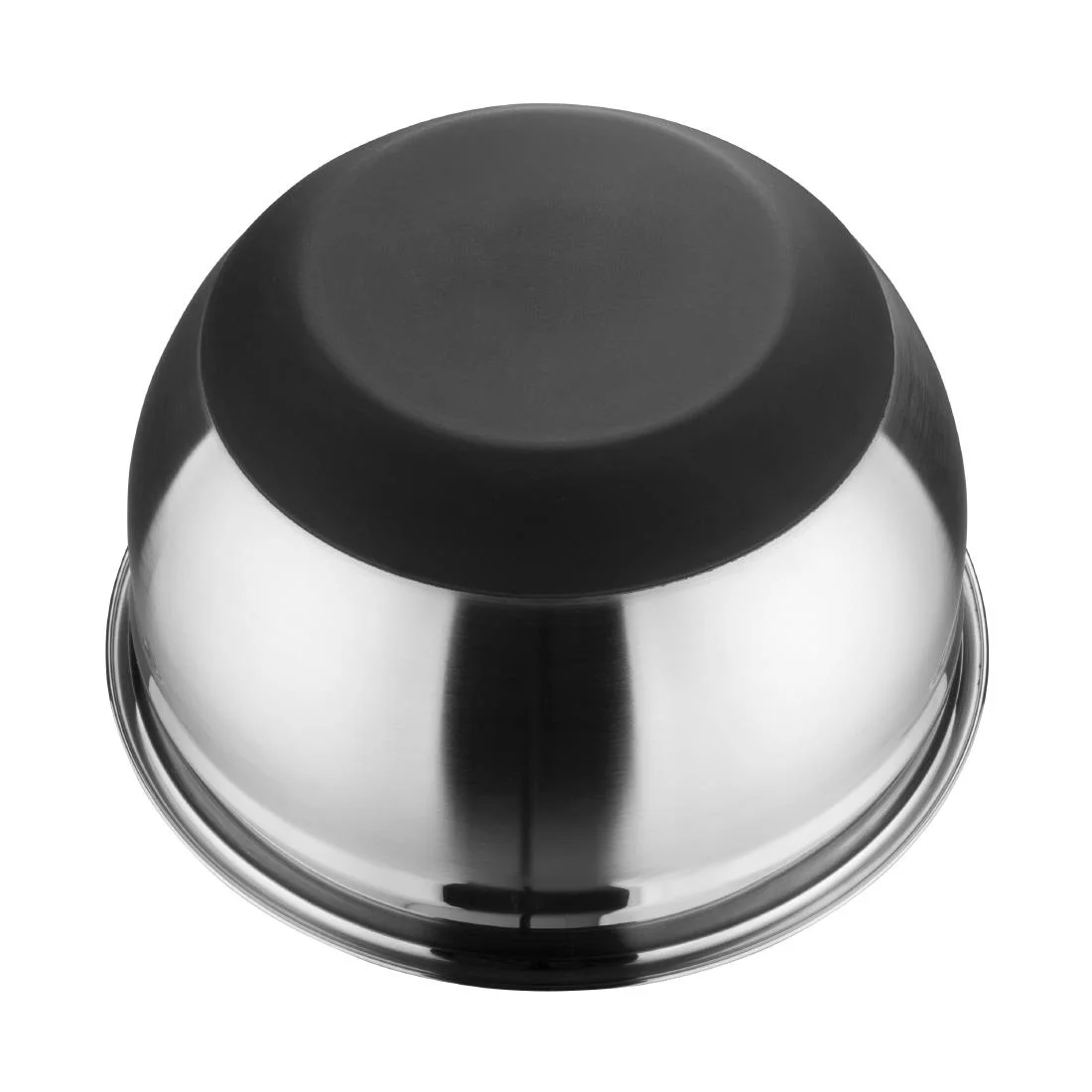 Vogue Stainless Steel Bowl with Silicone Base 5Ltr - Image 3