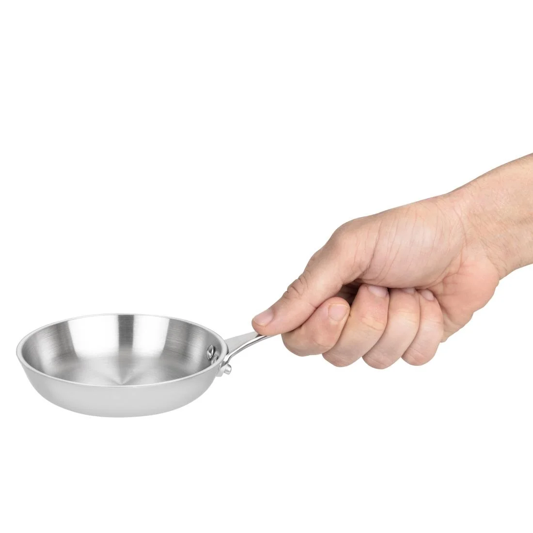 Vogue Tri Wall Mini Induction Frying Pan 100mm - Image 6