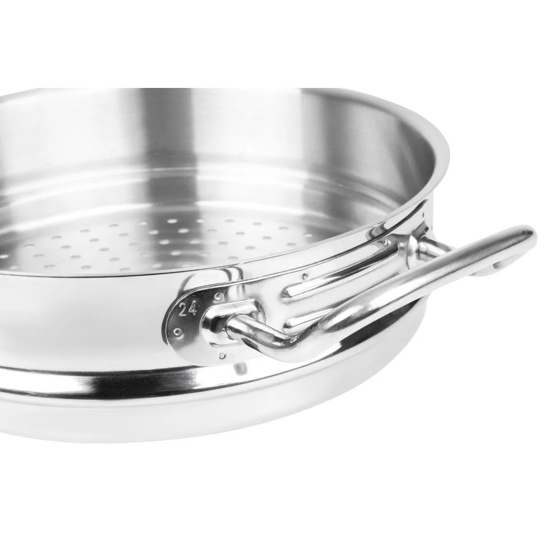 Vogue Tri Wall Steamer 240mm - Image 7
