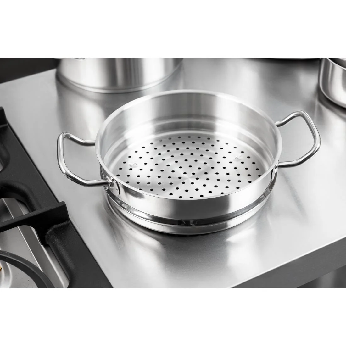 Vogue Tri Wall Steamer 240mm - Image 9