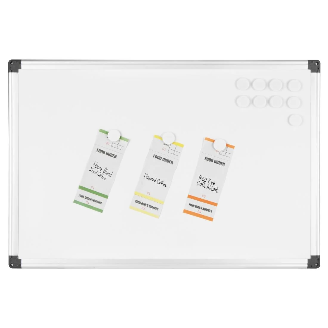 Olympia White Magnetic Board 400x600mm - Image 2