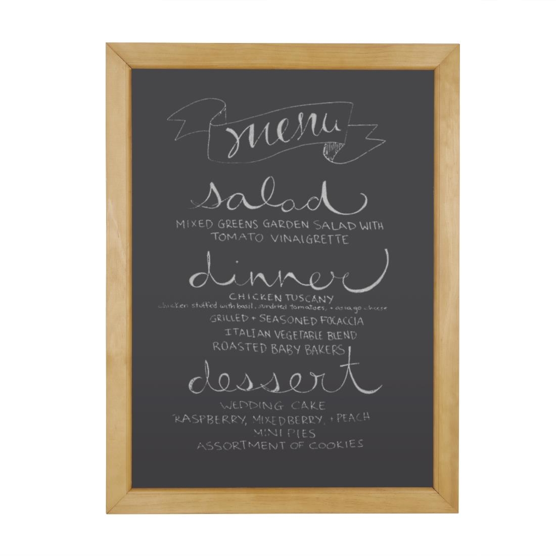 Olympia Wall Mounted Chalkboard 600 x 800mm
