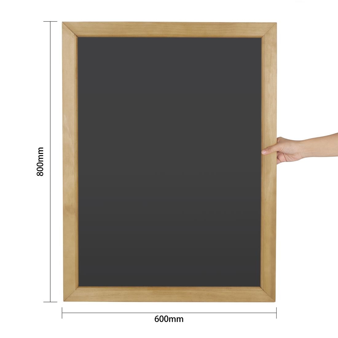 Olympia Wall Mounted Chalkboard 600 x 800mm