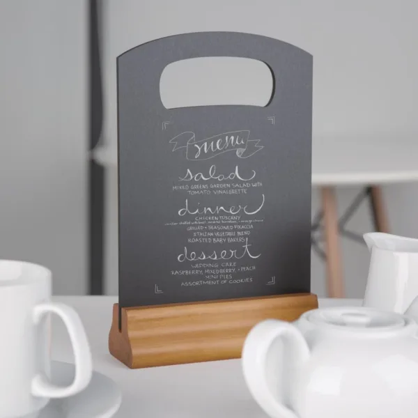 Olympia Freestanding Table Top Blackboard 225 x 150mm
