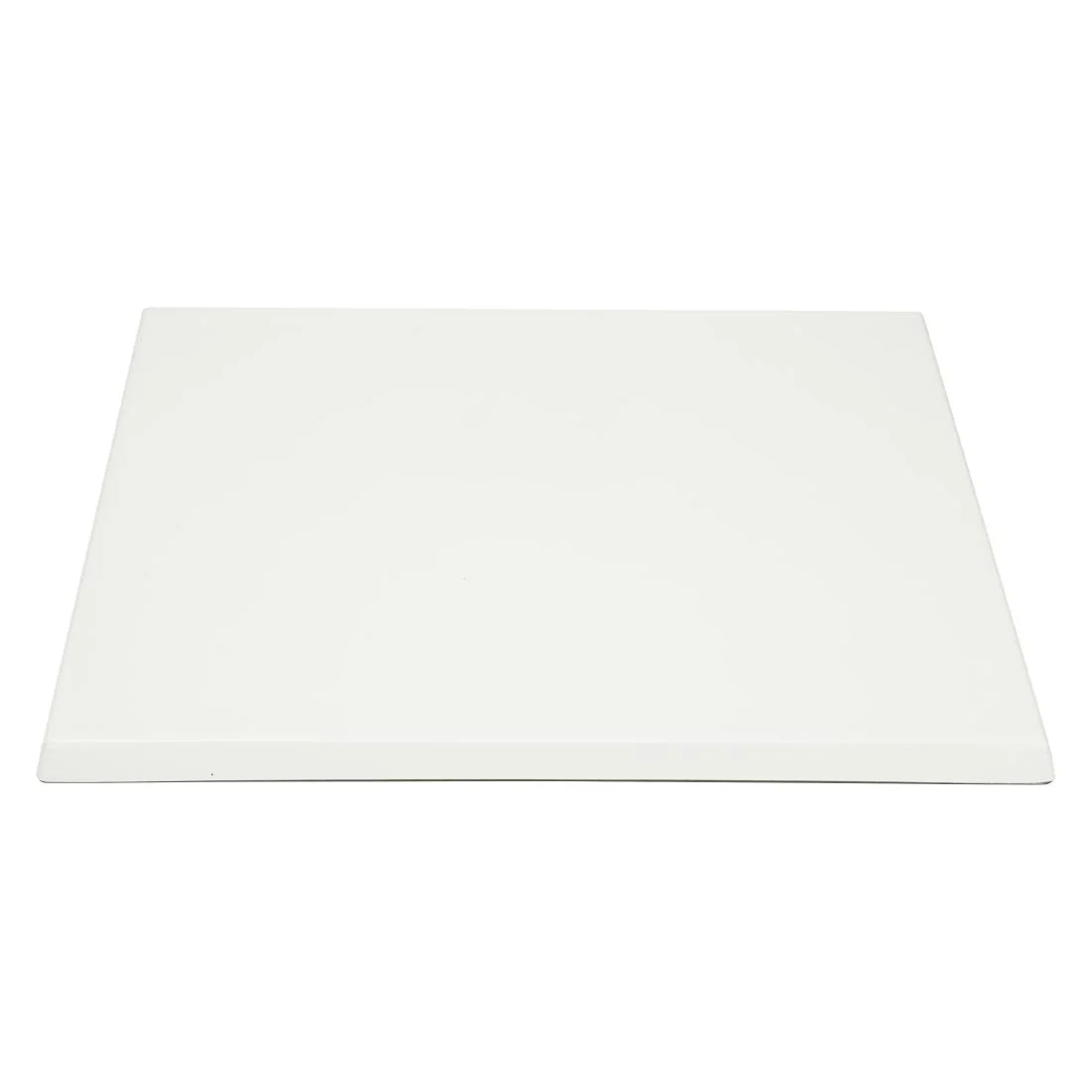 Bolero Pre-drilled Square Table Top White 600mm - Image 2