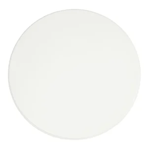 Bolero Pre-drilled Round Tabletop White 600mm