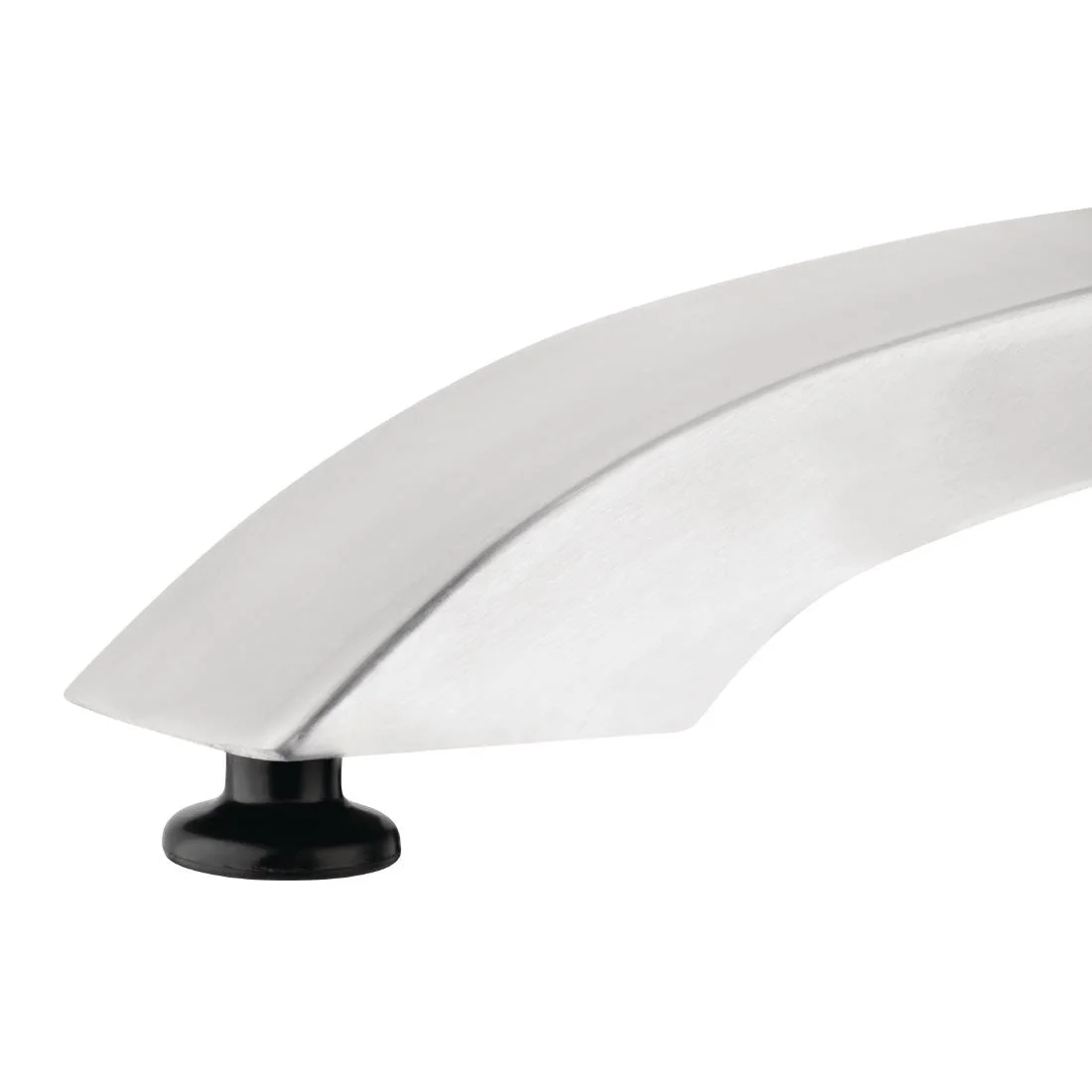 Bolero Brushed Aluminium Four Leg Table Base - Image 4