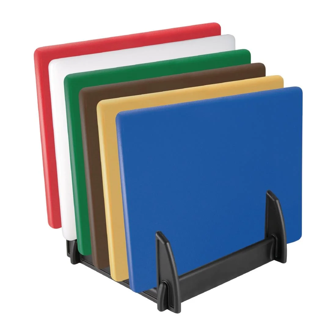 Hygiplas Black Plastic Chopping Board Rack Small - Image 2